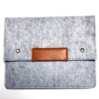 Felt material laptop bag for iPad